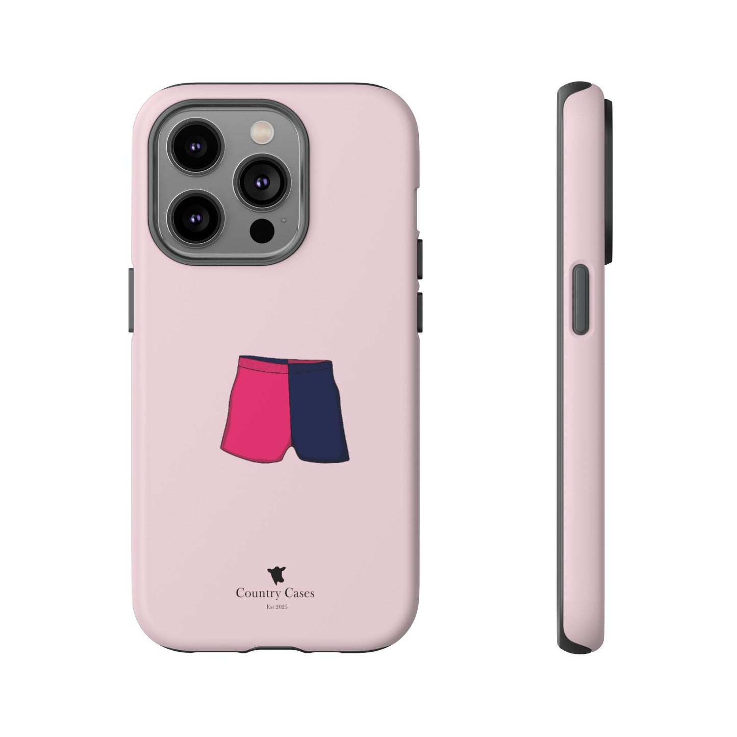 Two toned short phone case