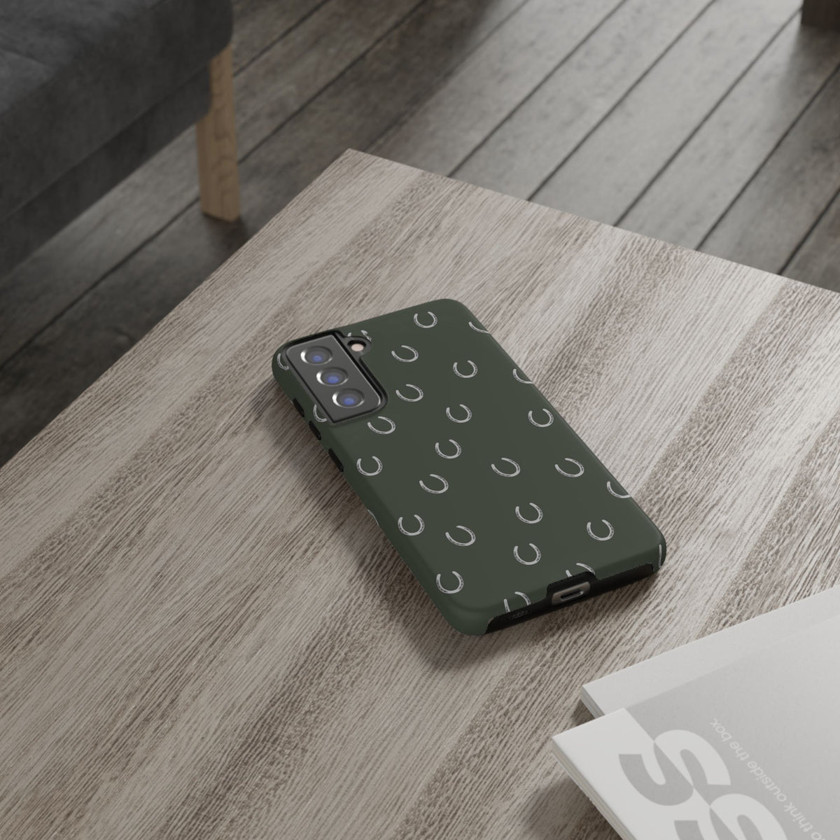 Android Oak Horse Shoe Case