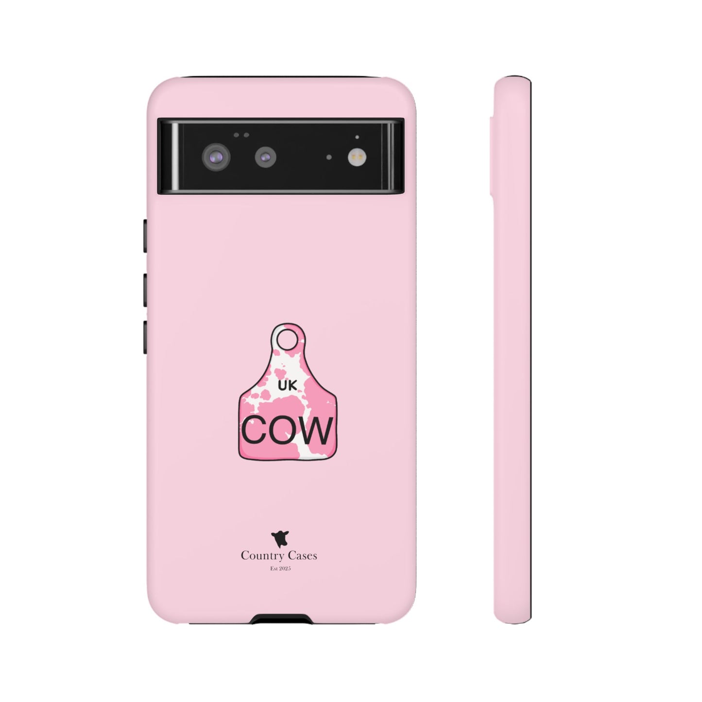 Android pink ear tag case