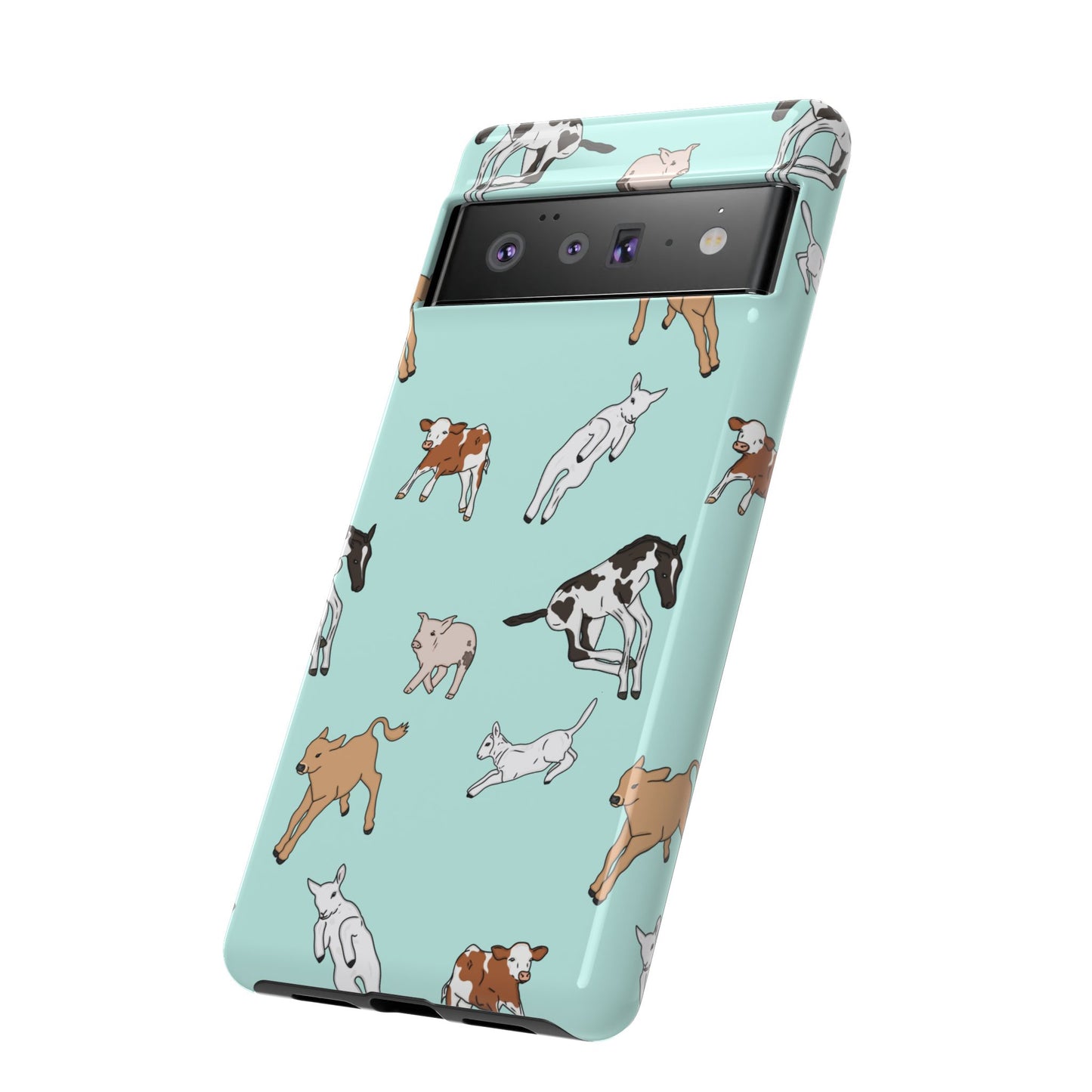 Android farmyard Freinds Blue Case