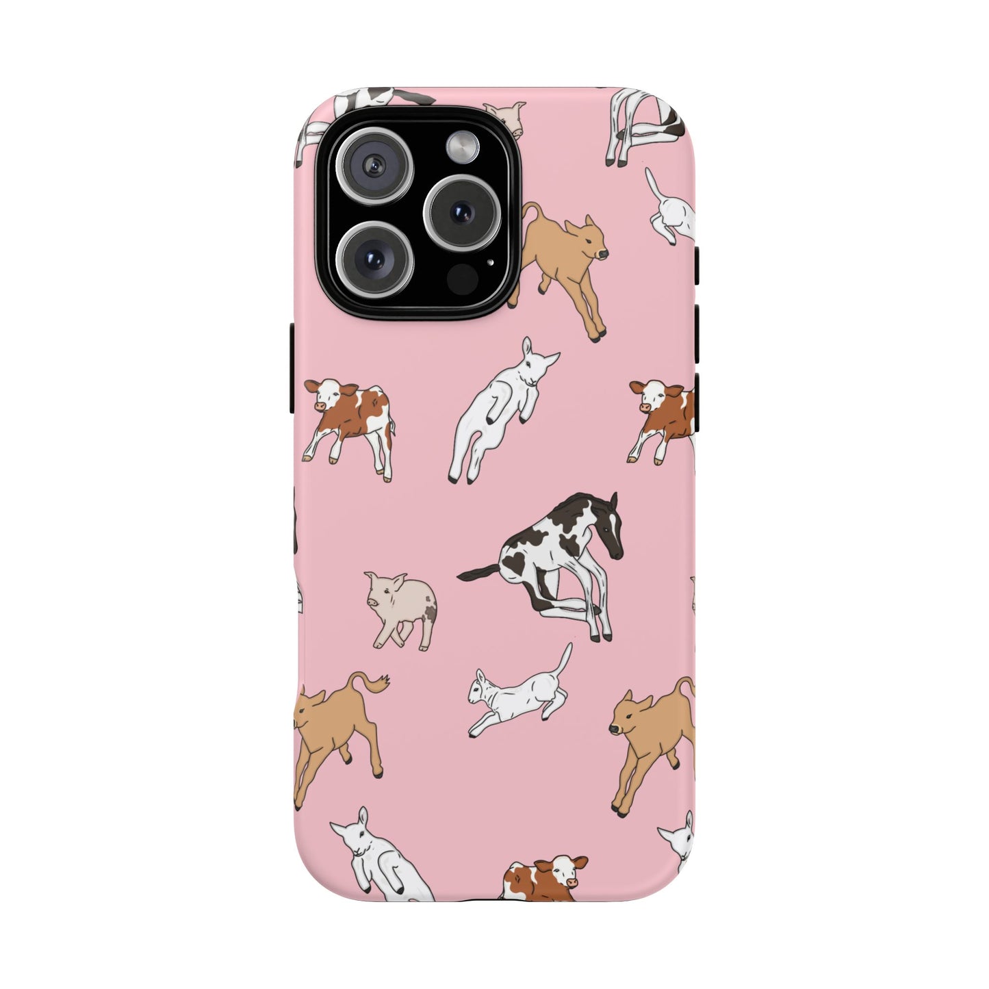 Farmyard Friends Pink Case