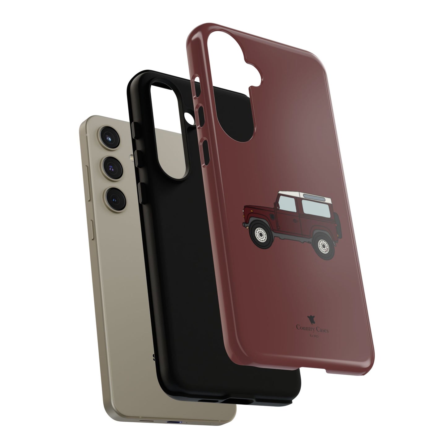 Android berry red landy case
