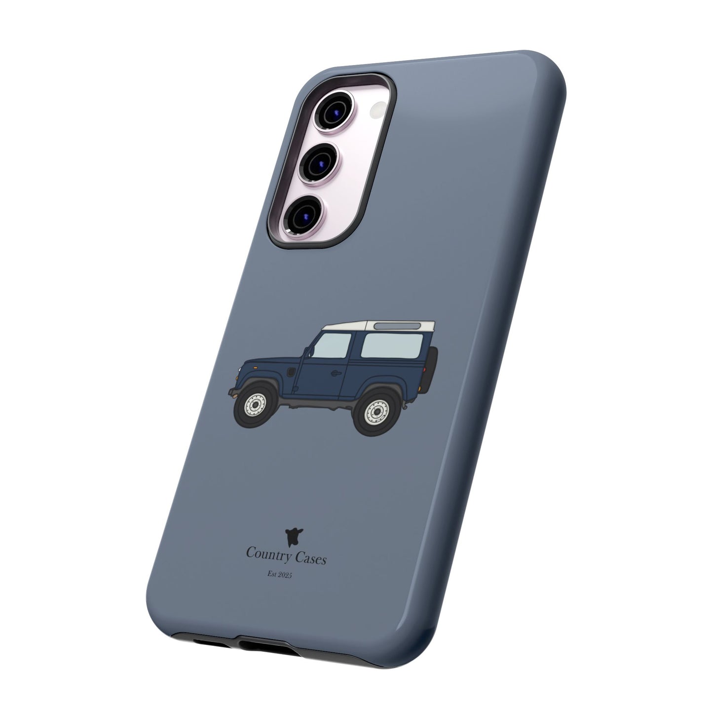Android blue landy phone case