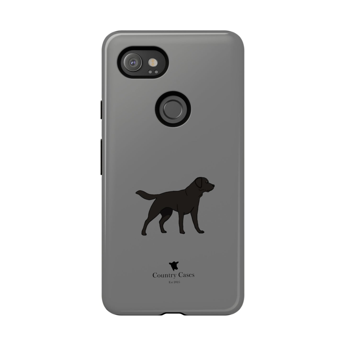Android black Labrador case