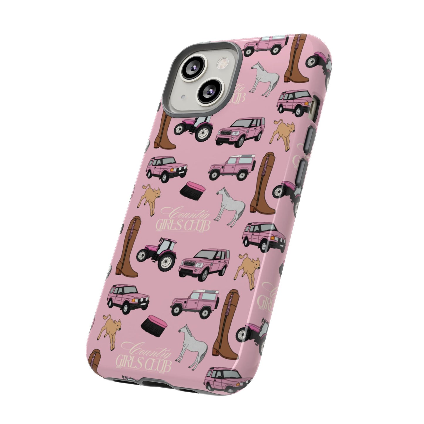 Pink Country Girls Club Case