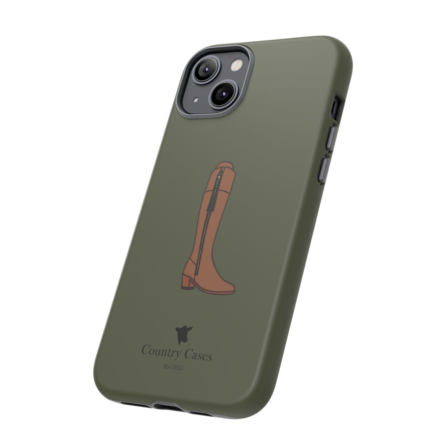 Green country boot case