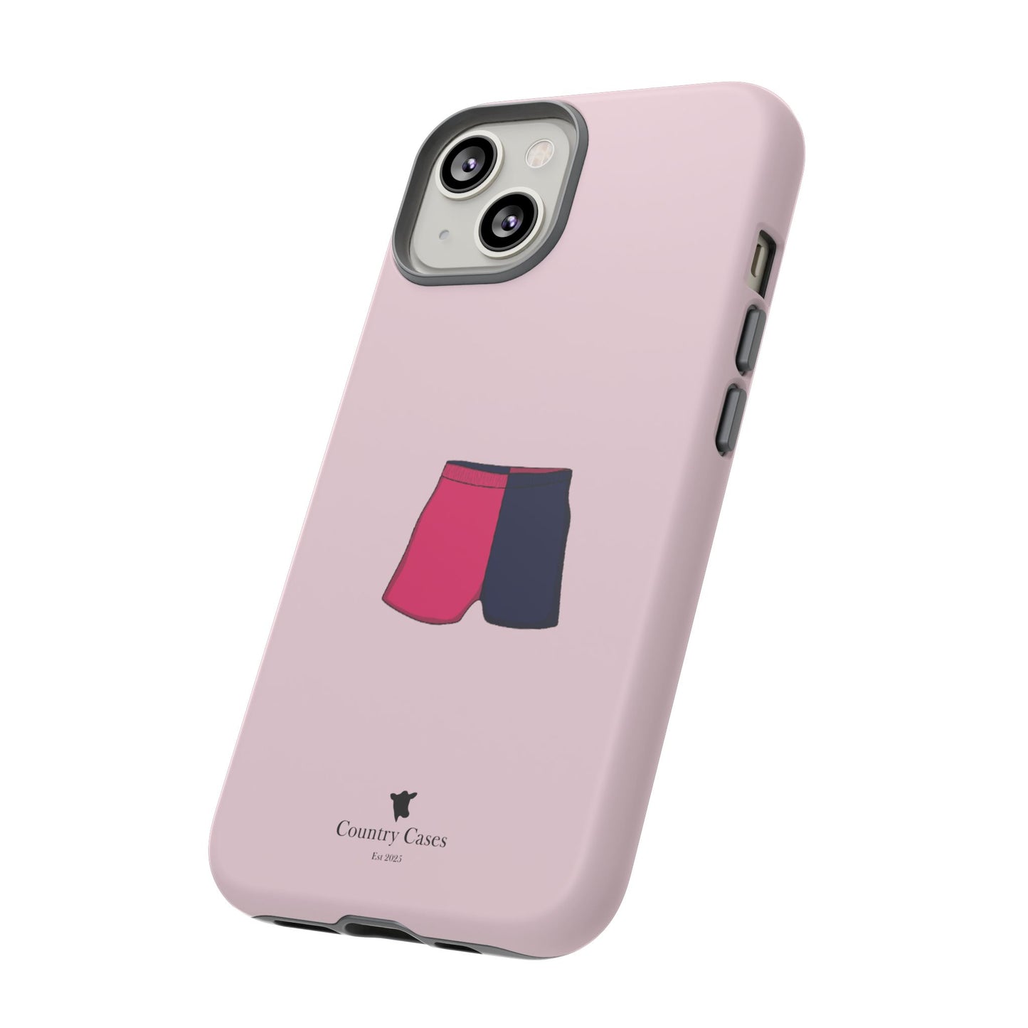 Two toned short phone case