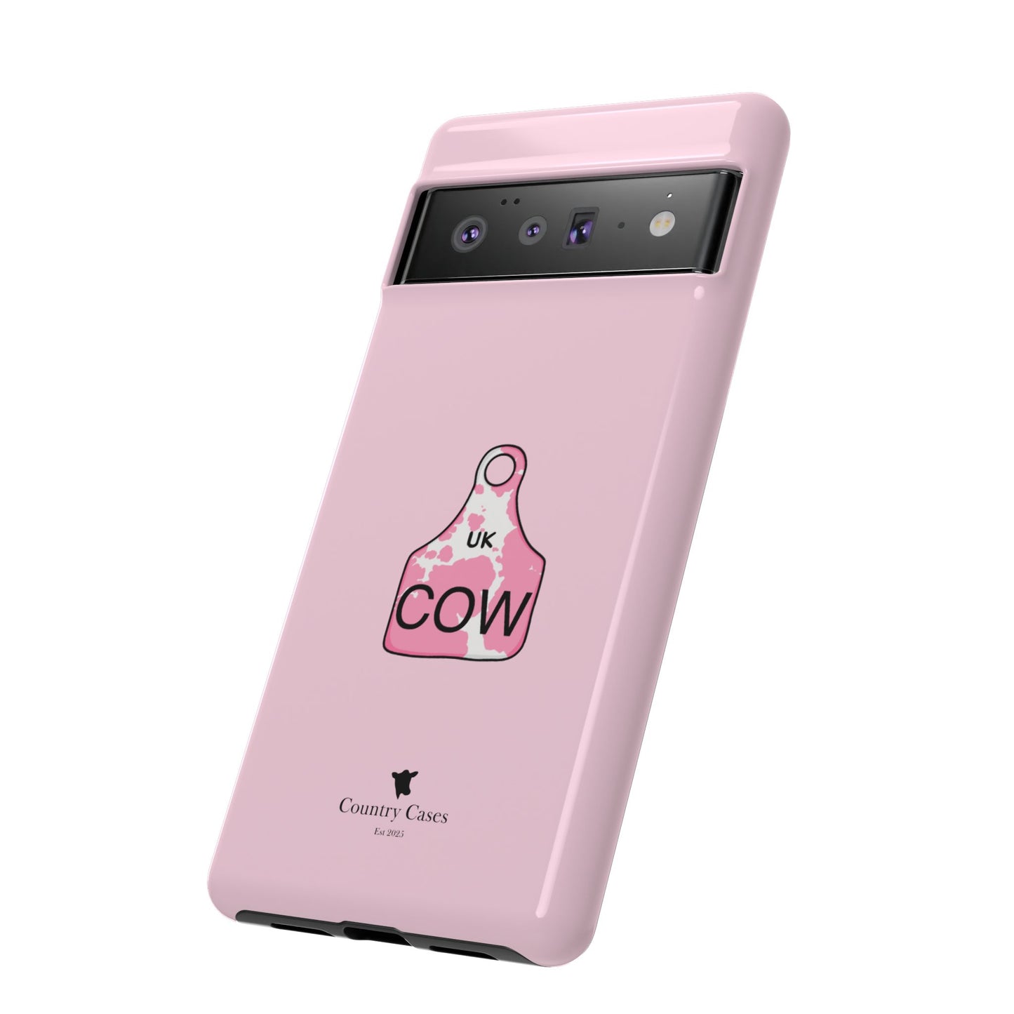 Android pink ear tag case