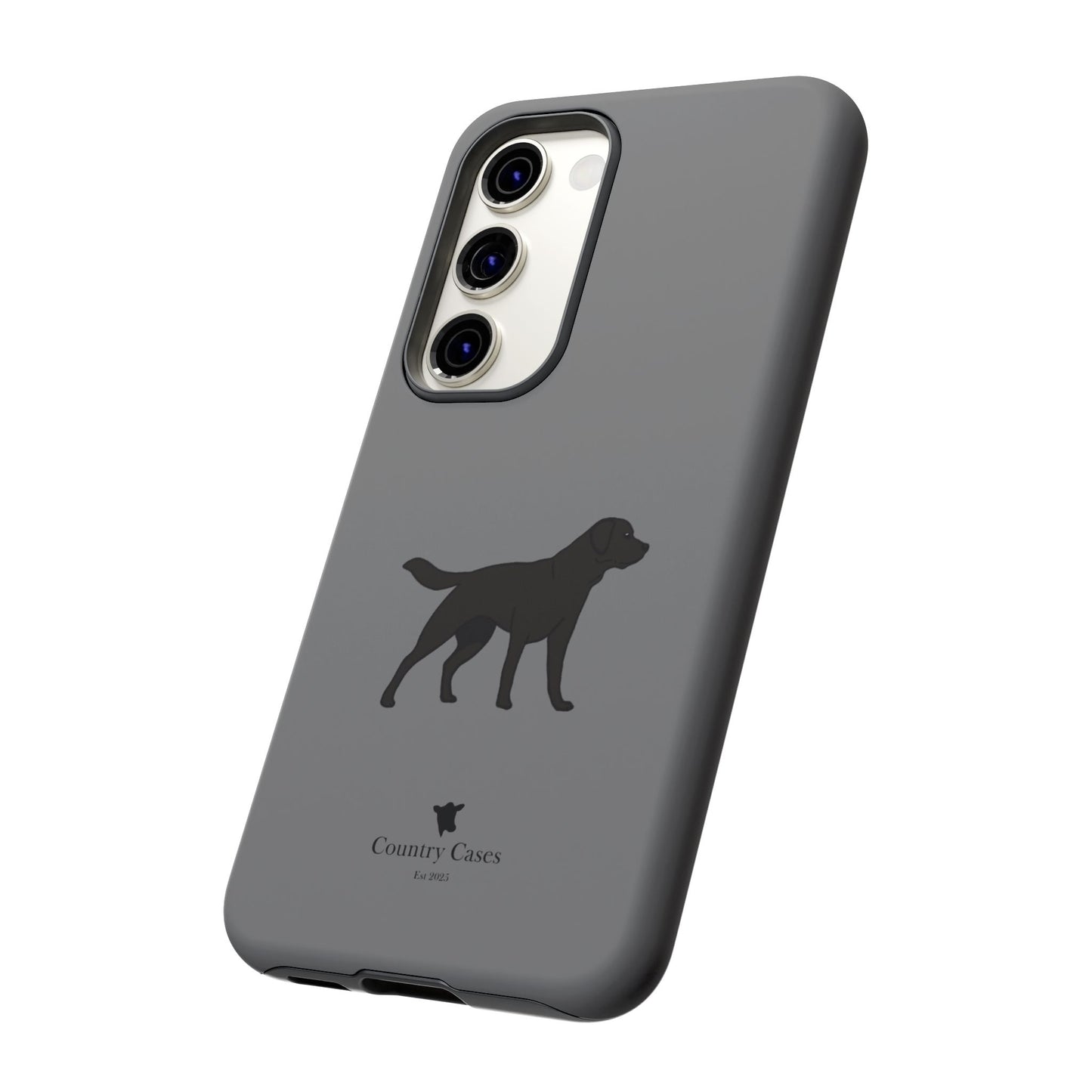 Android black Labrador case