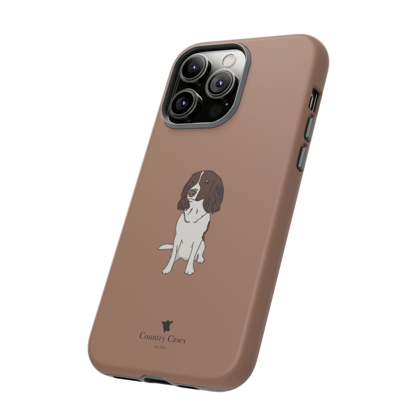 Brown spaniel case