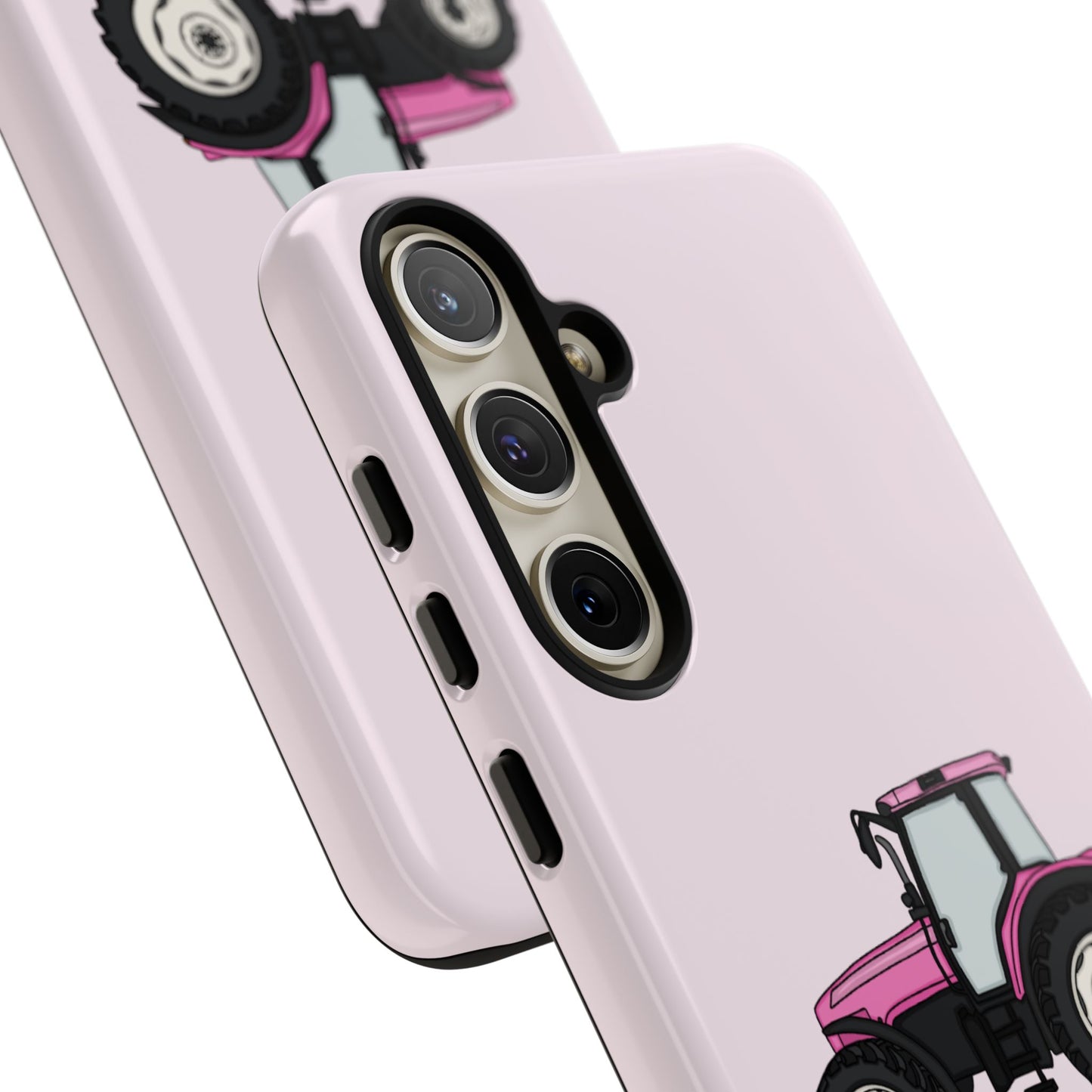 Android pink tractor case