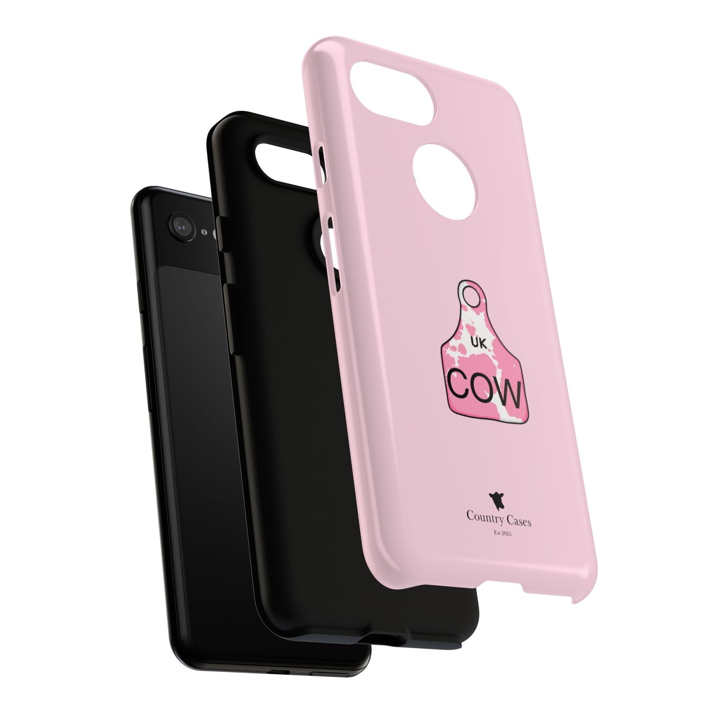 Android pink ear tag case