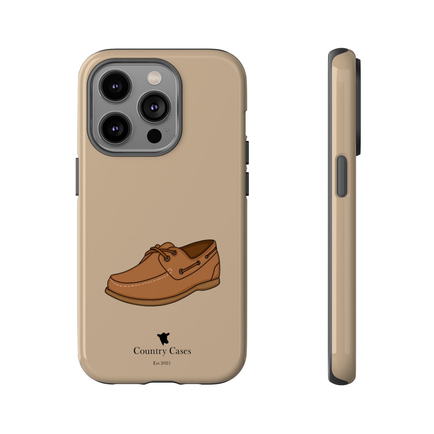 Classic boat shoe phone case