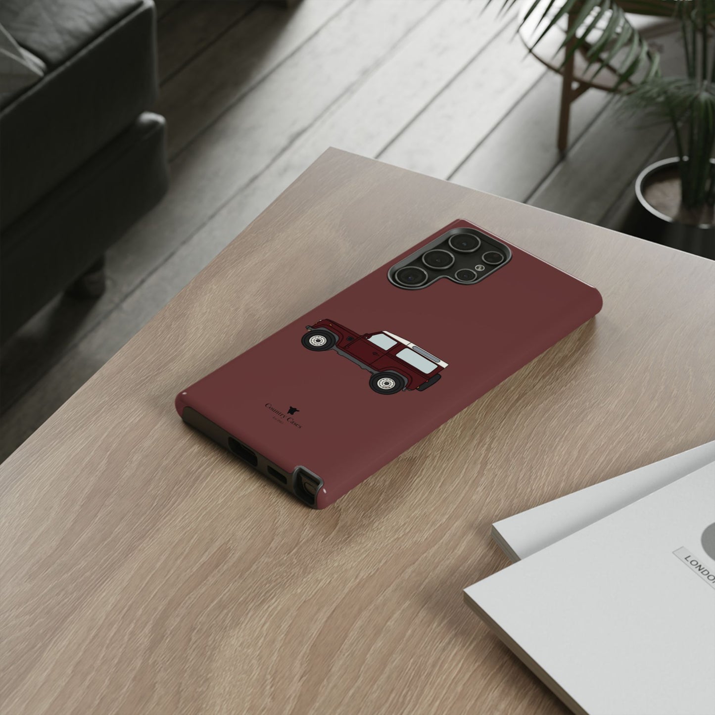 Android berry red landy case