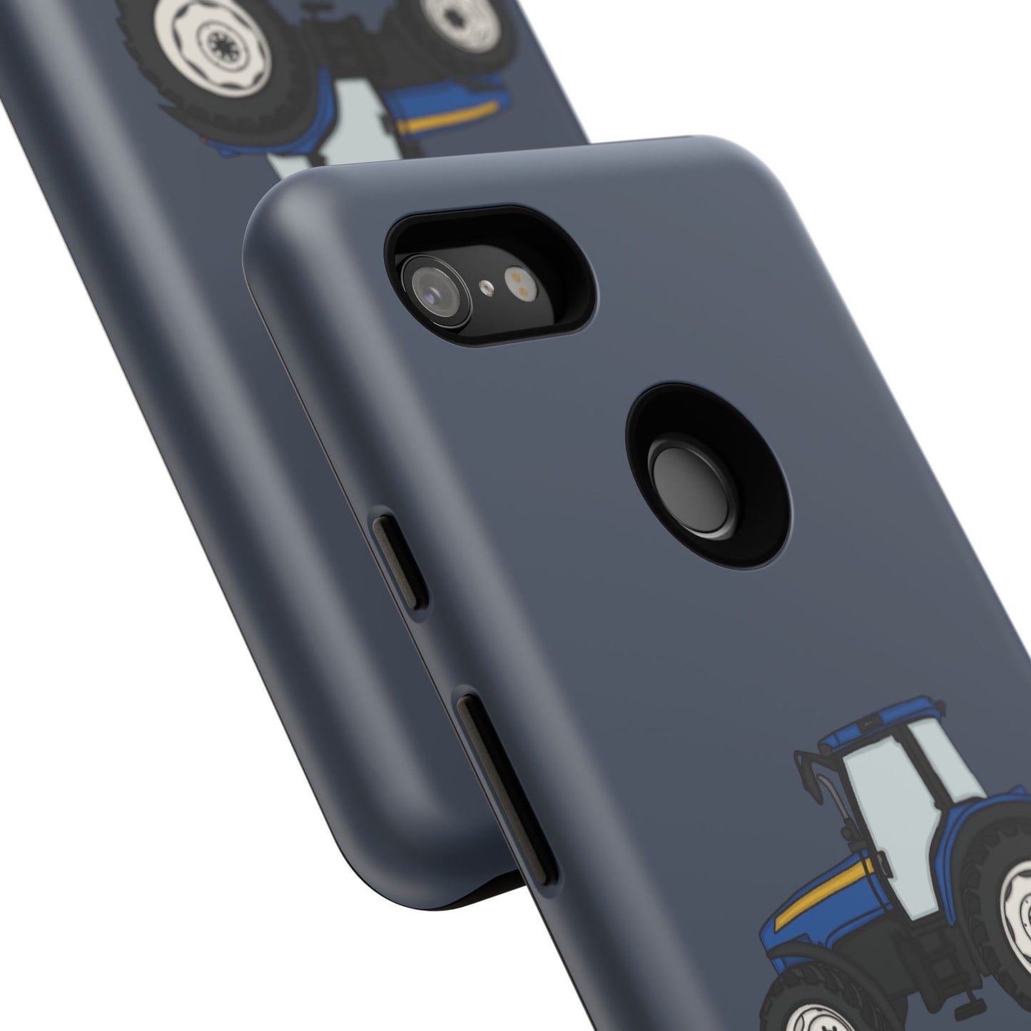 Android blue tractor case