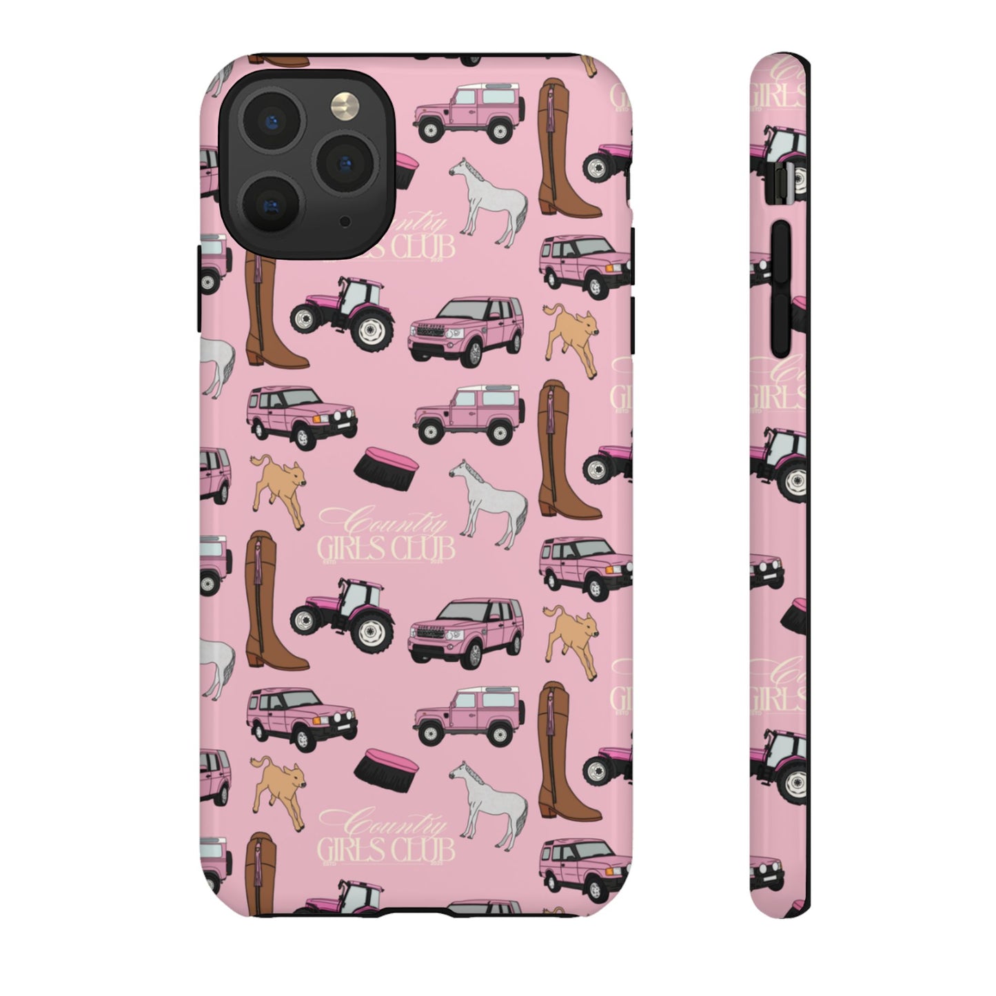 Pink Country Girls Club Case