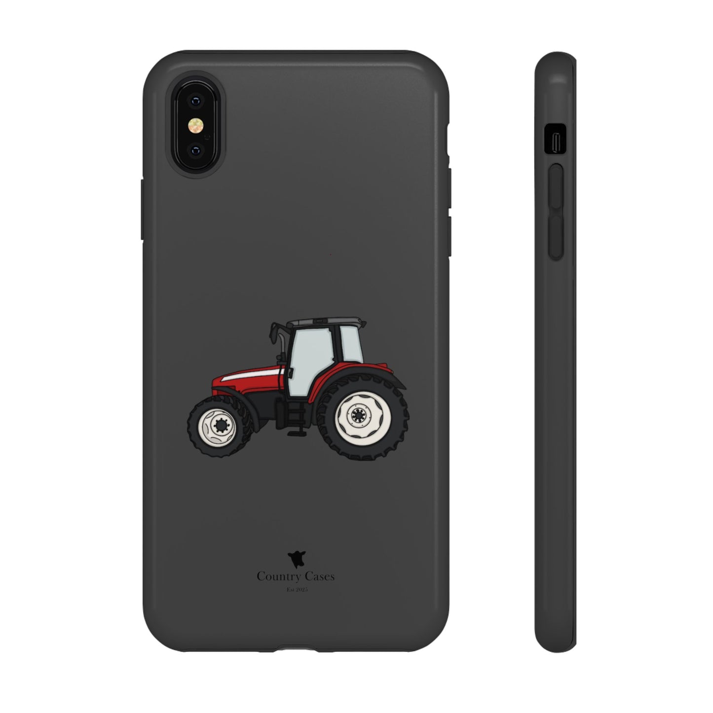 Red tractor case