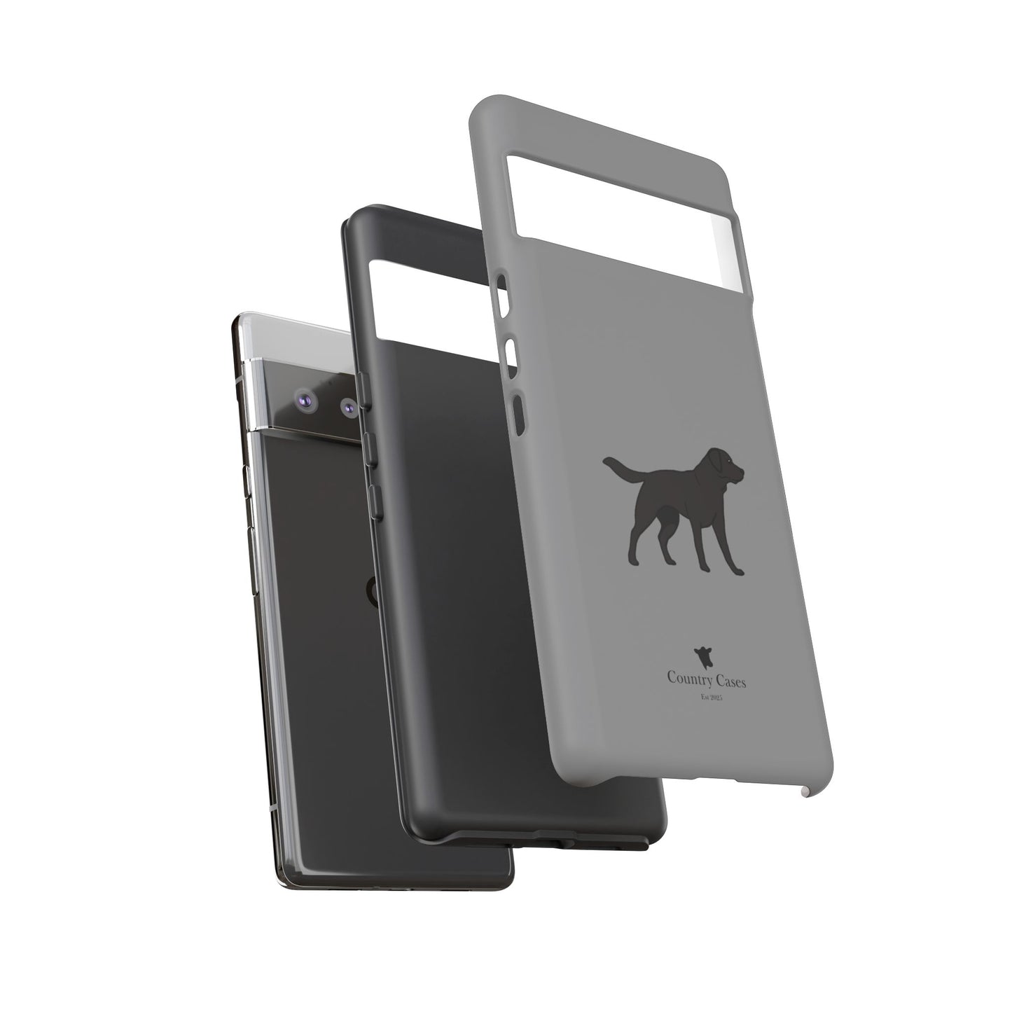 Android black Labrador case