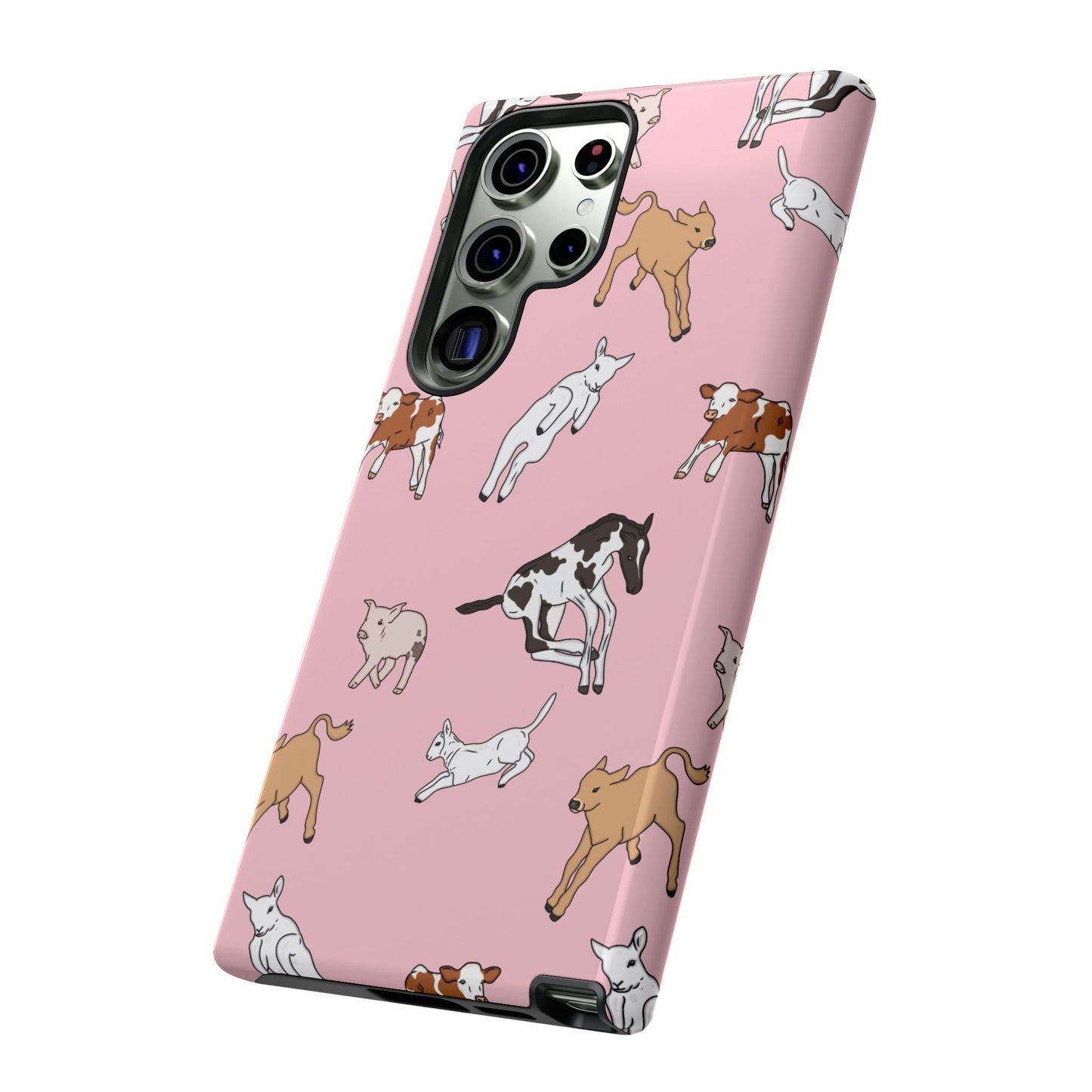 Android Farmyard Friends Pink Case