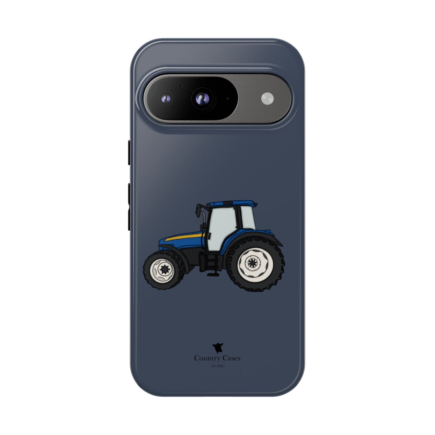 Android blue tractor case