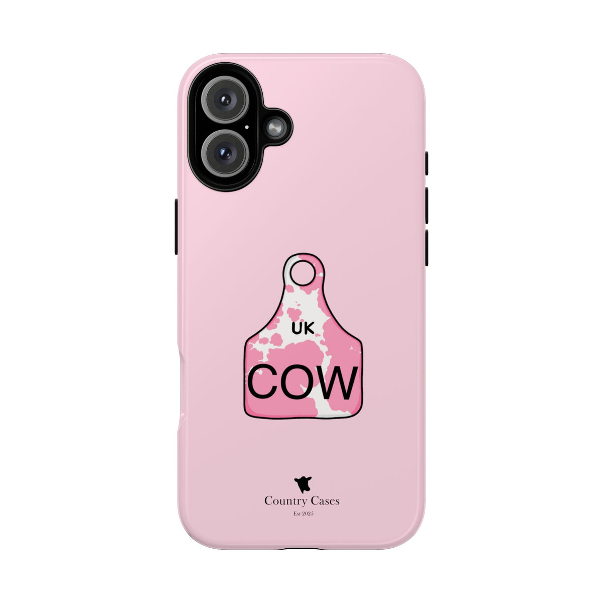 Pink Ear Tag Case