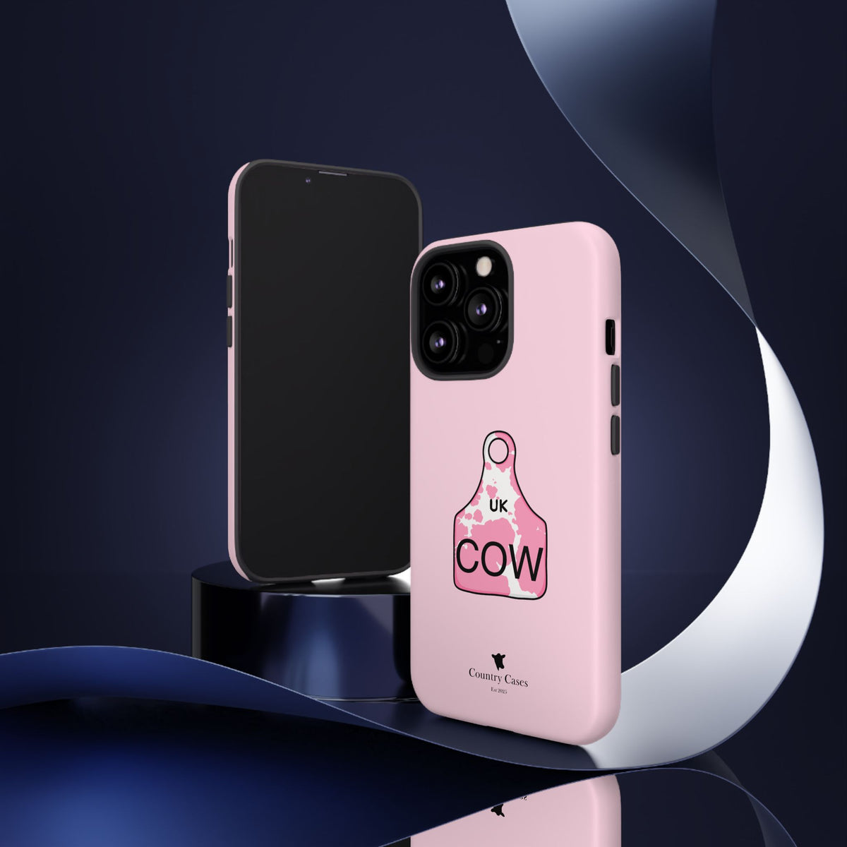 Pink Ear Tag Case