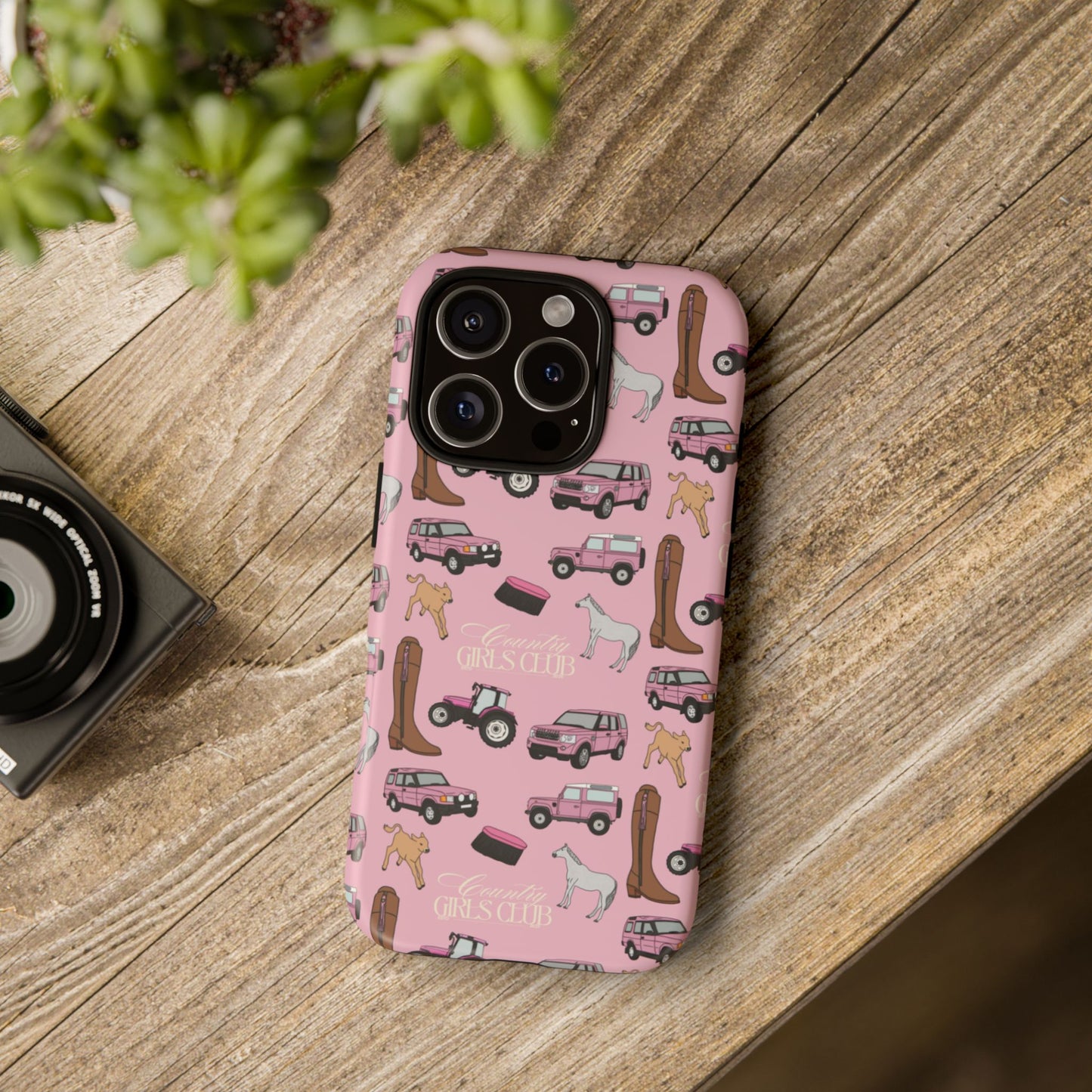 Pink Country Girls Club Case