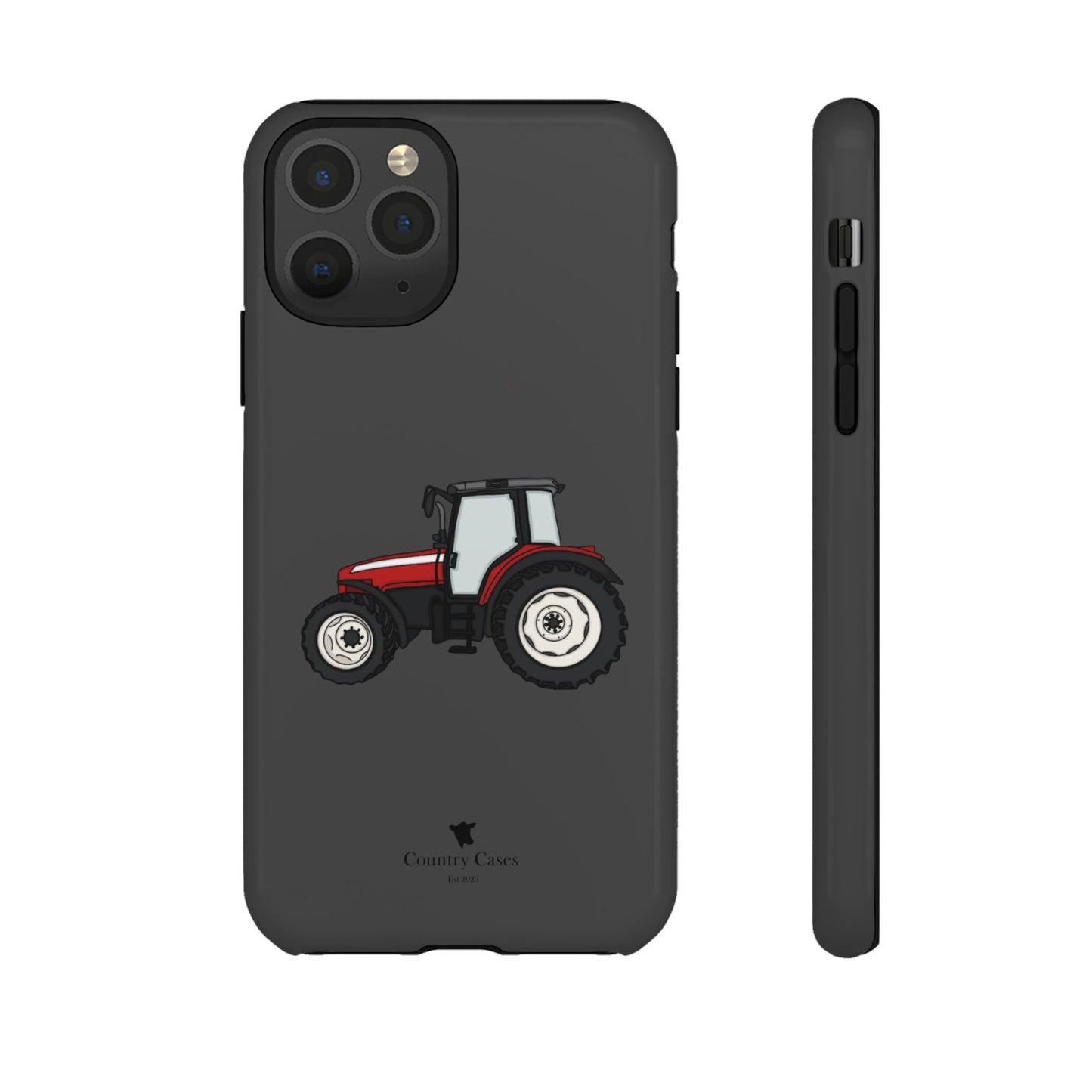 Red tractor case