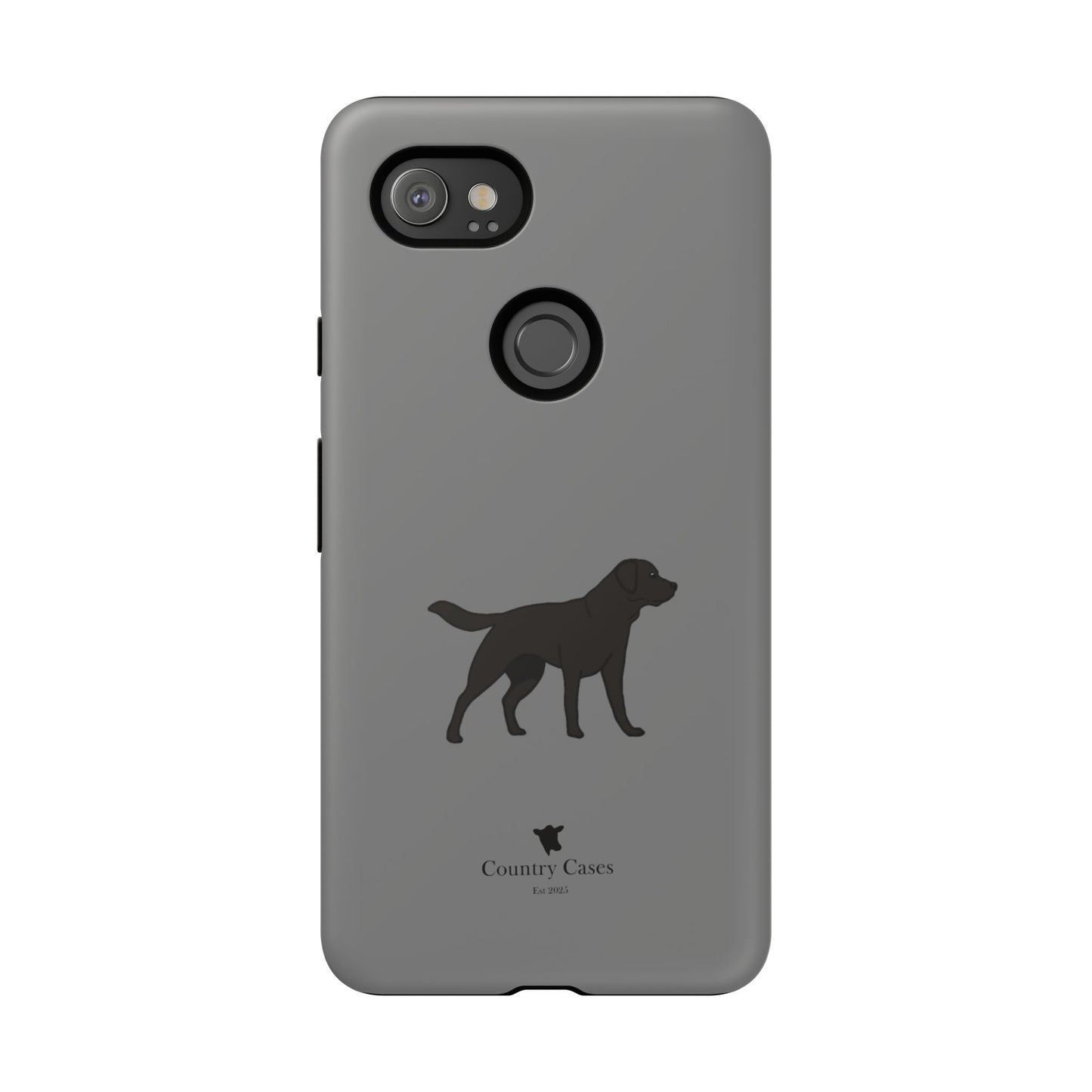 Android black Labrador case