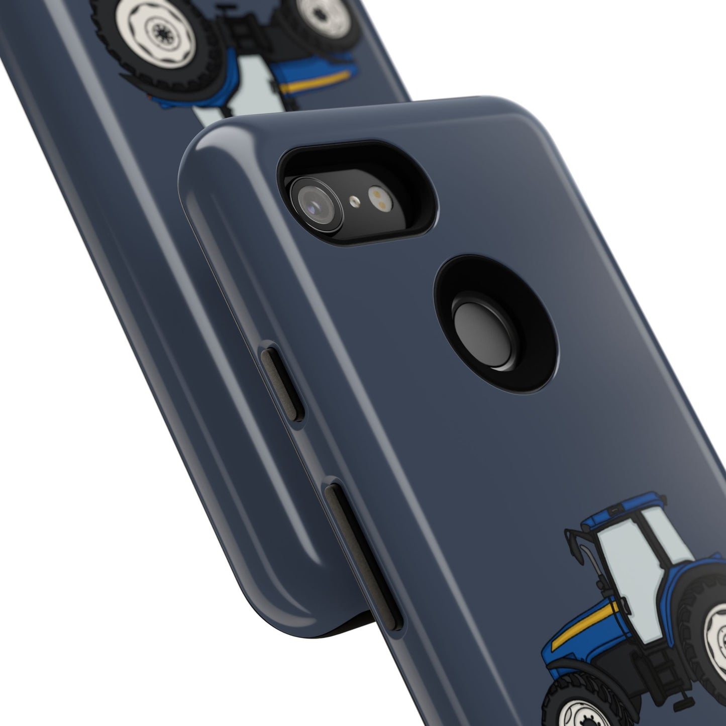Android blue tractor case