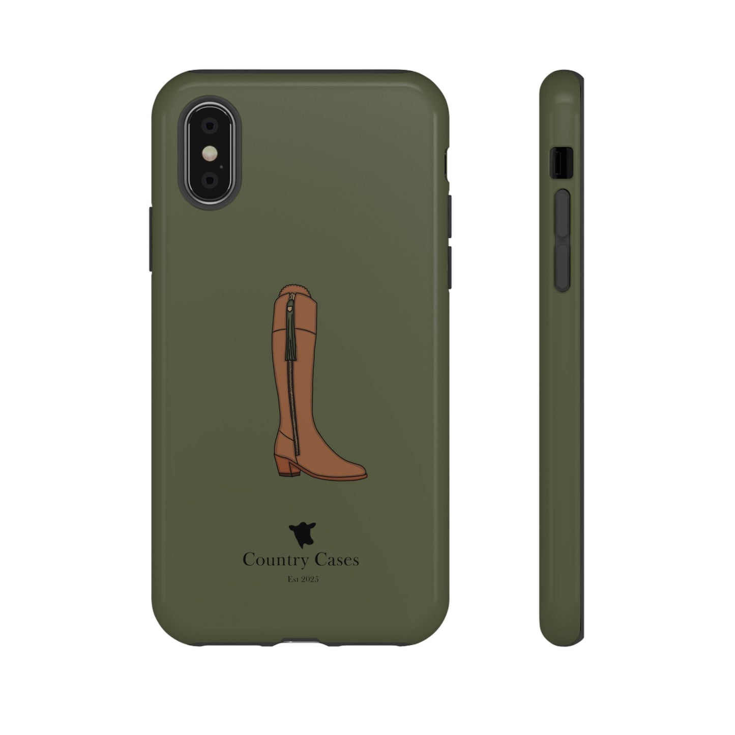 Green country boot case