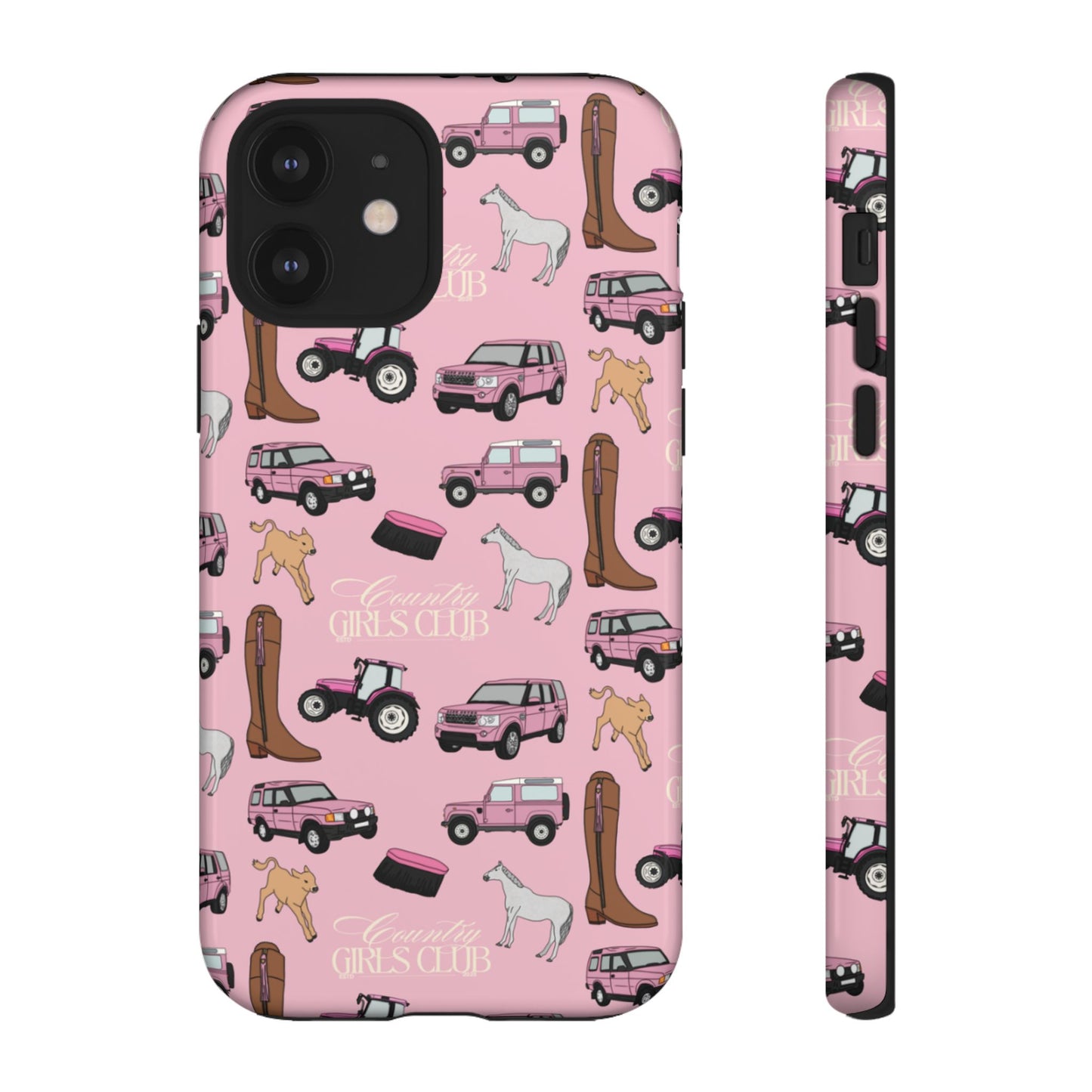 Pink Country Girls Club Case