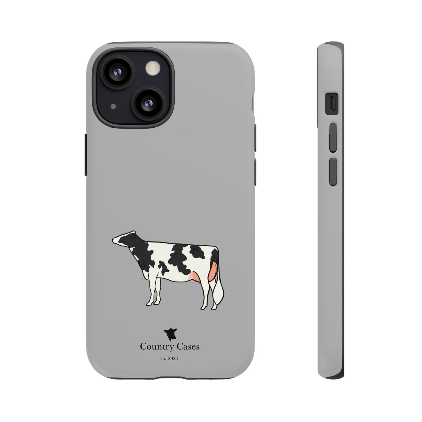 Black and white Holstein case