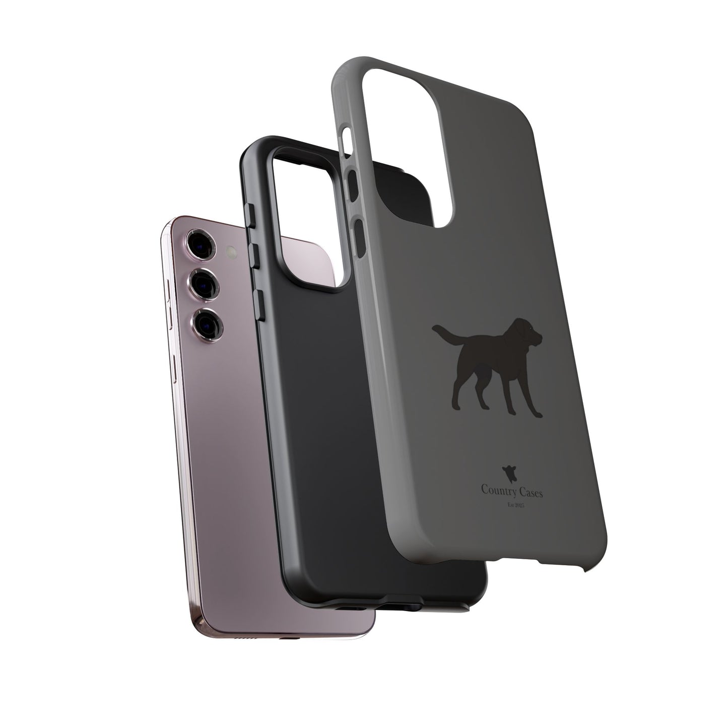 Android black Labrador case