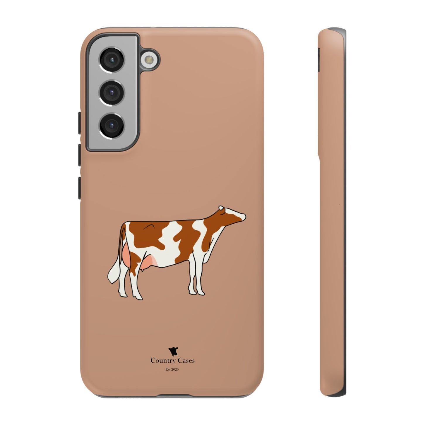Android red and white Holstein case