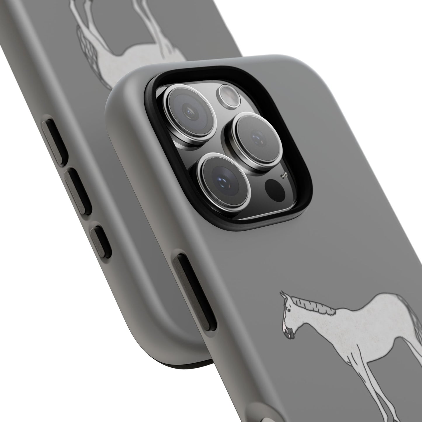 Grey horse case