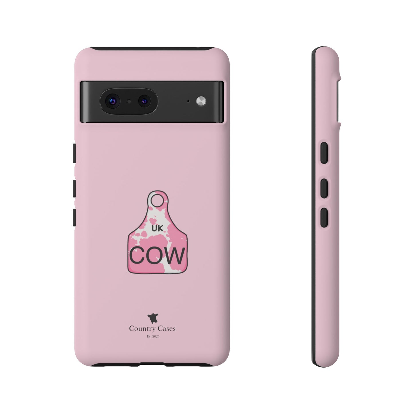 Android pink ear tag case
