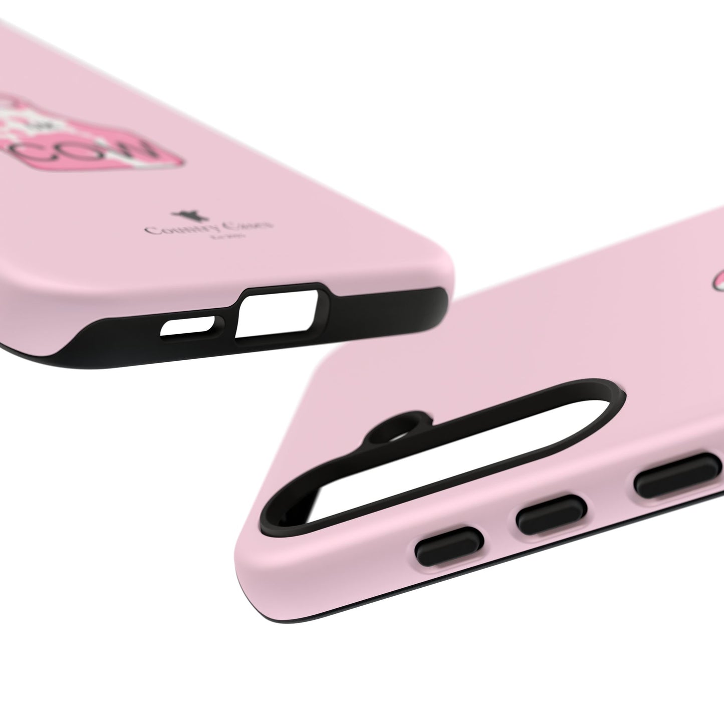Android pink ear tag case