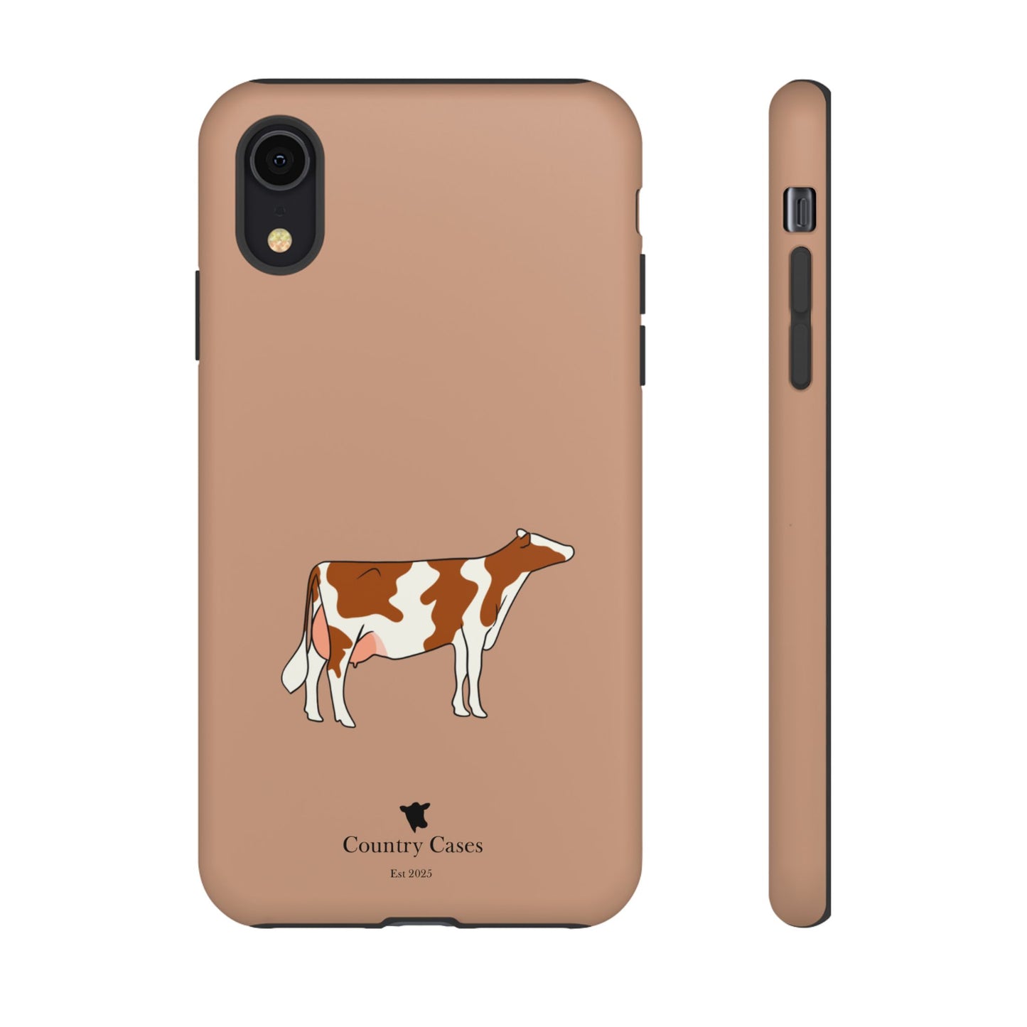 Red and white Holstein case