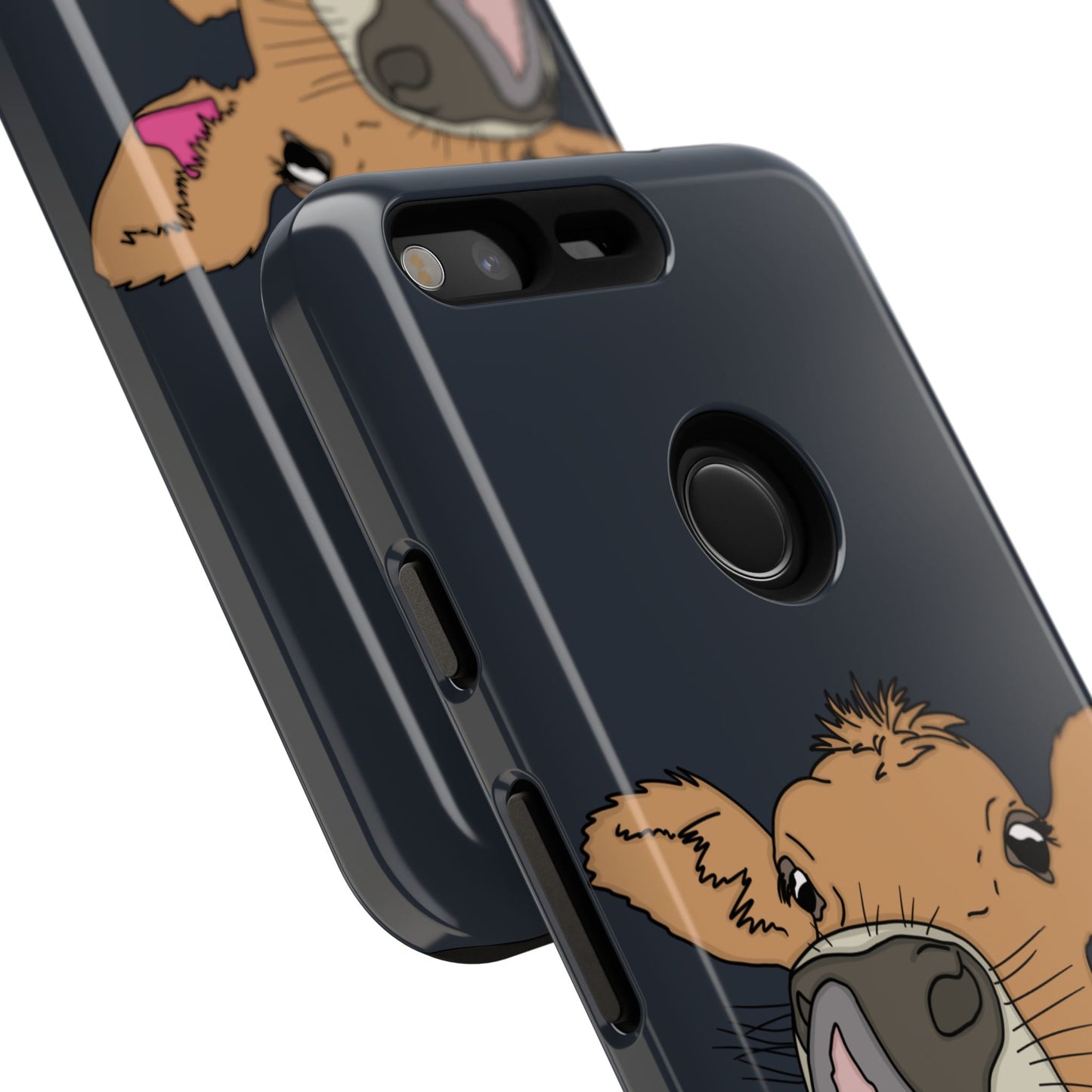 Navy jersey android case