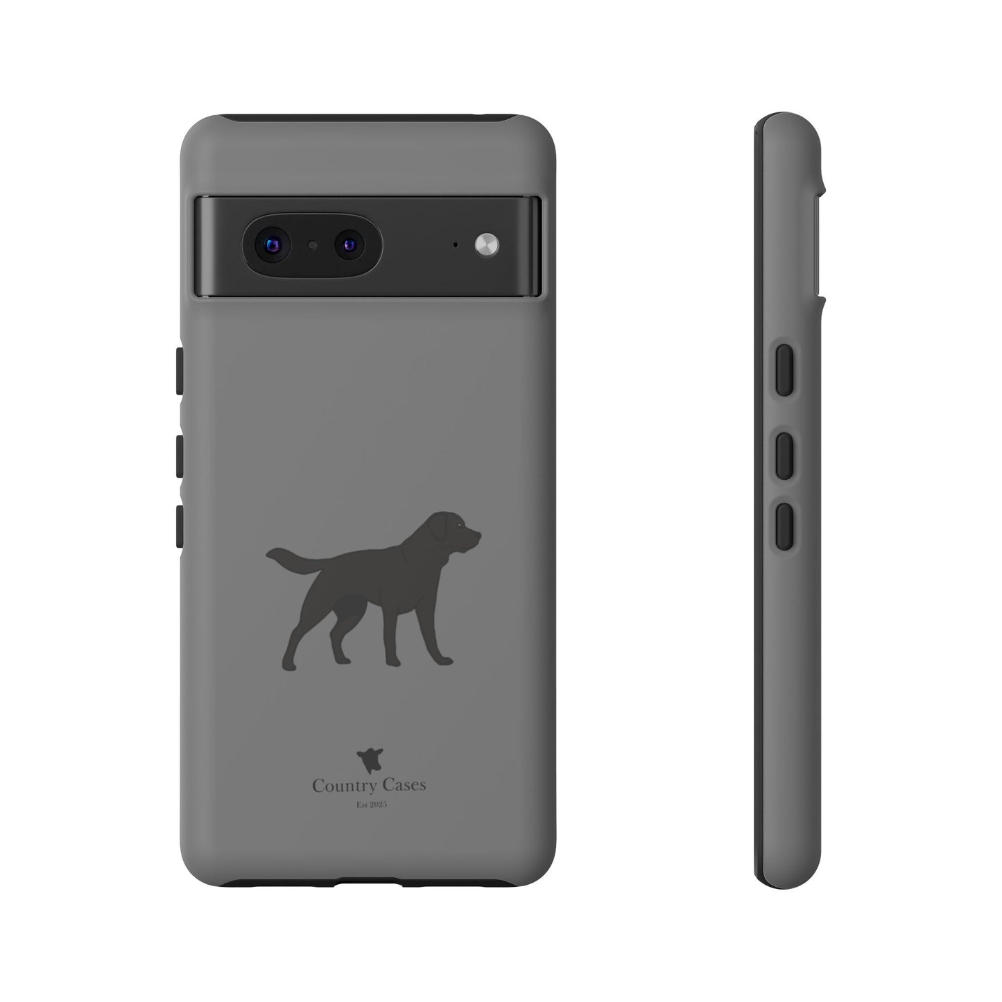 Android black Labrador case