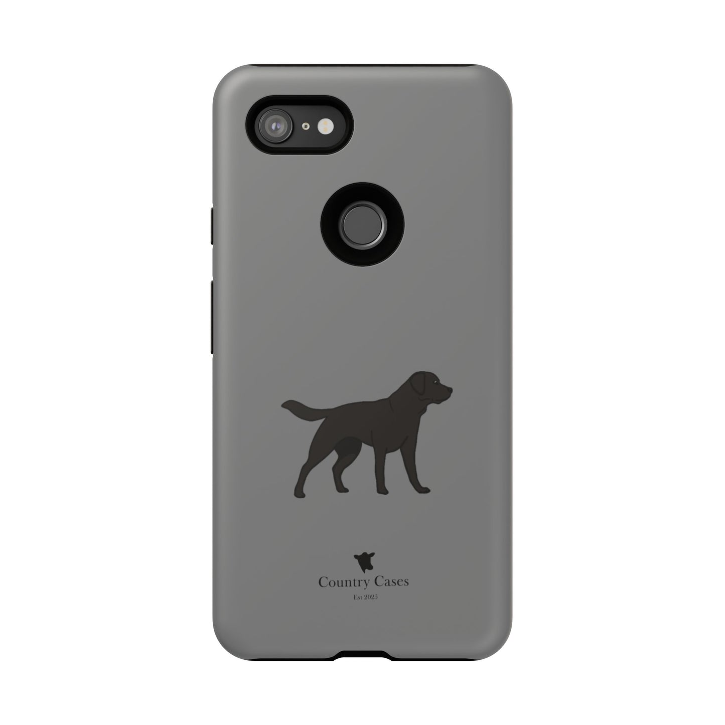 Android black Labrador case