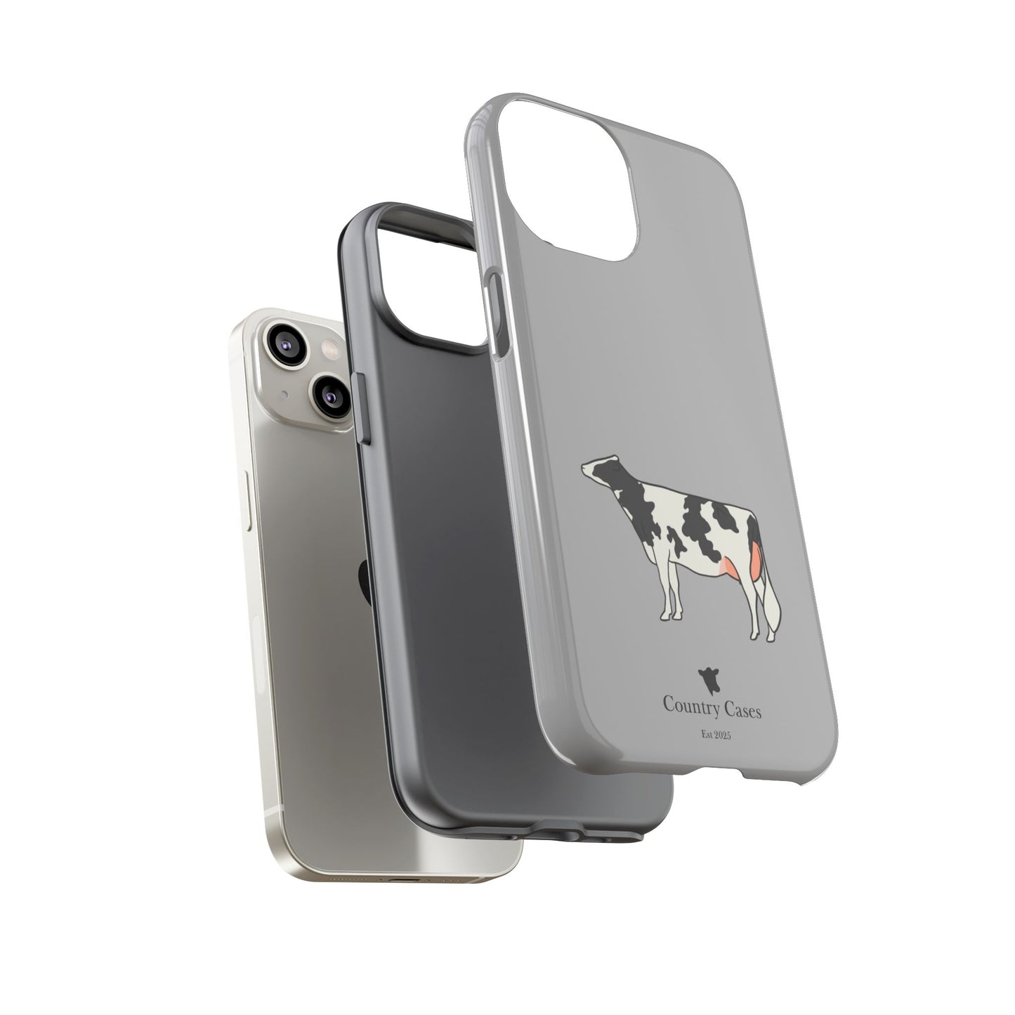 Black and white Holstein case