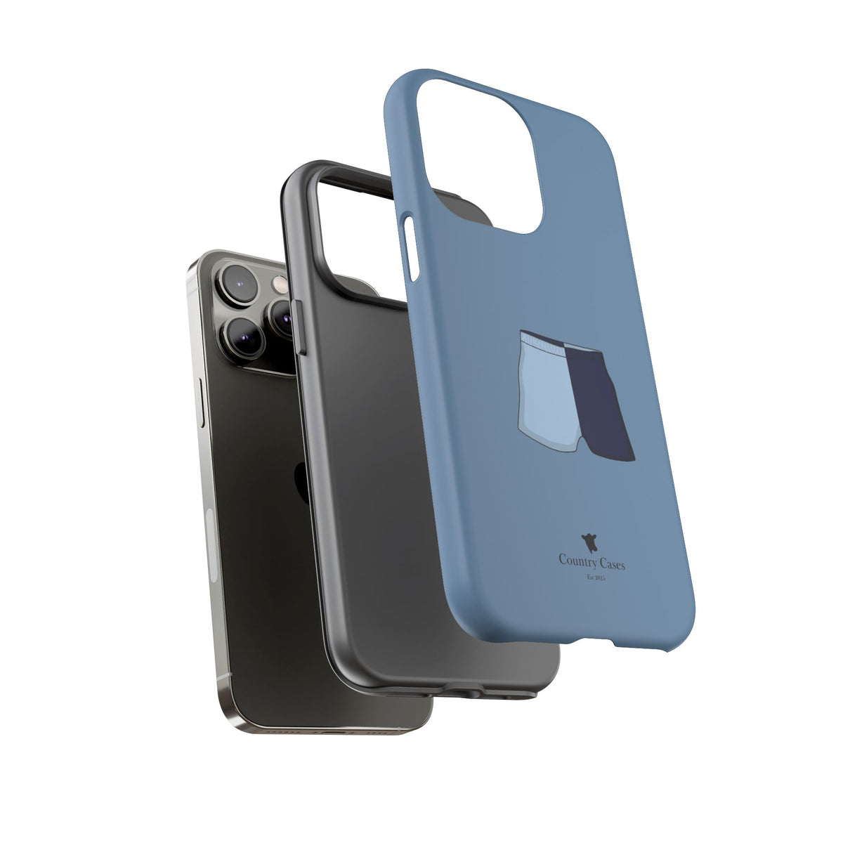 Blue Shorts Case