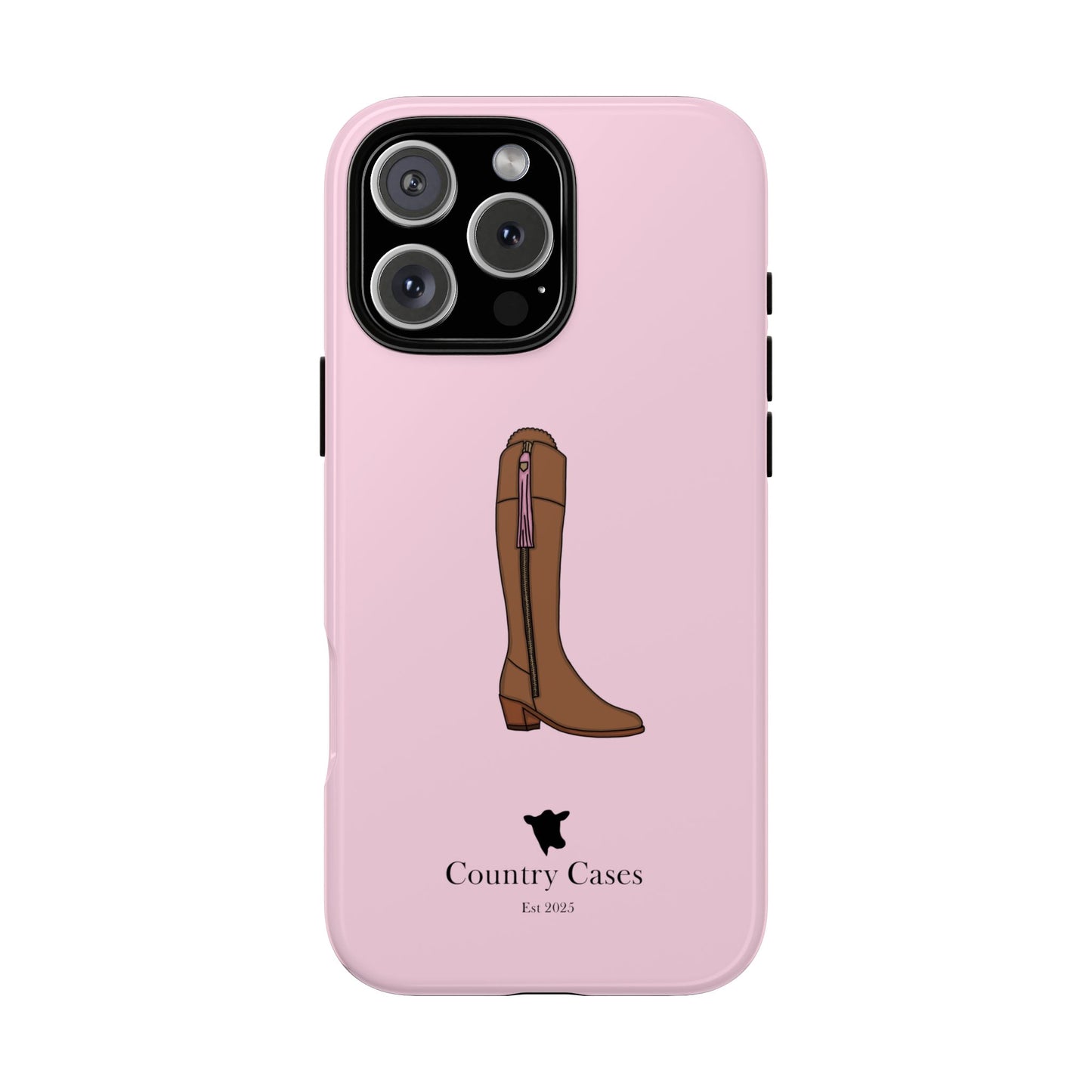 Pink Boot Case
