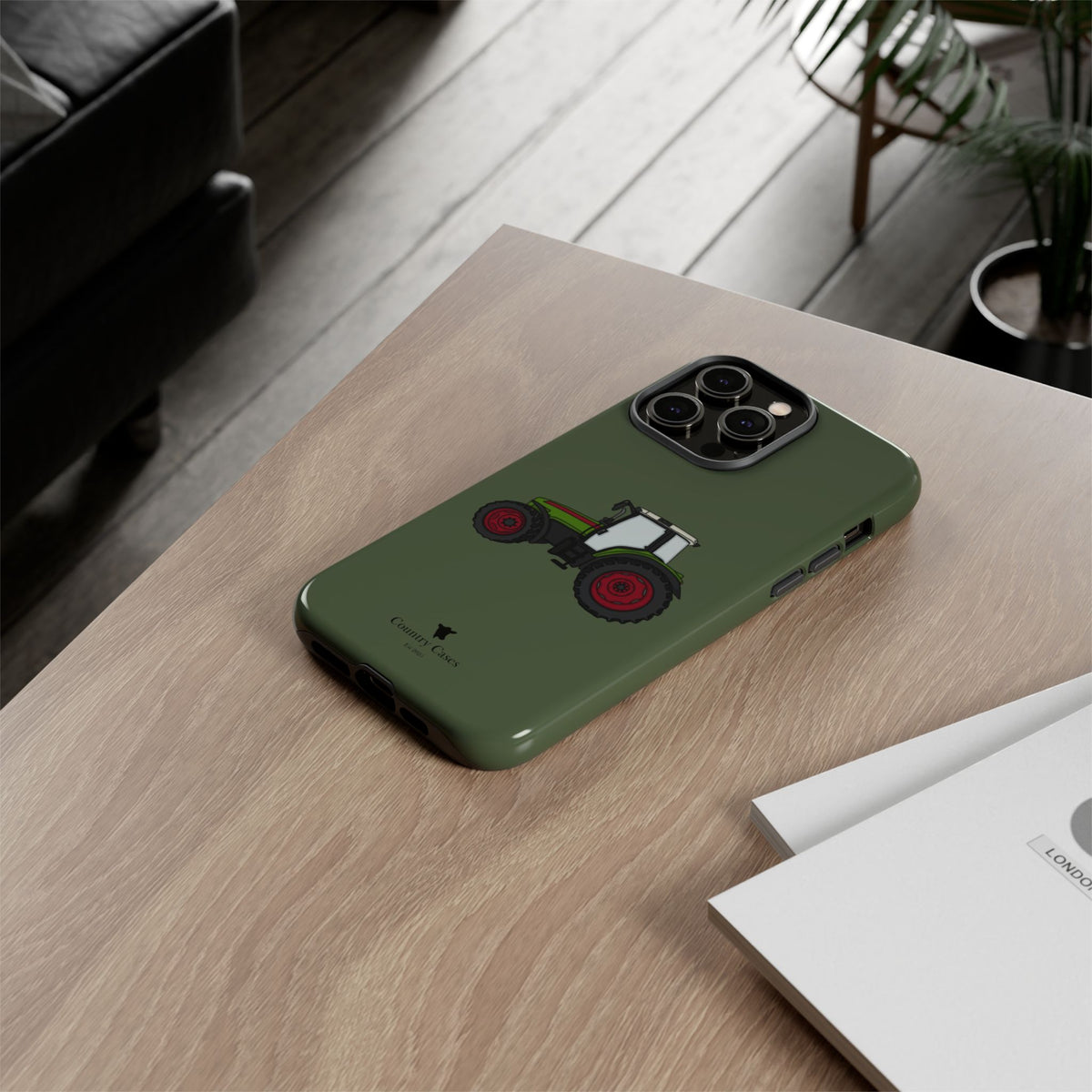 Green Tractor Case