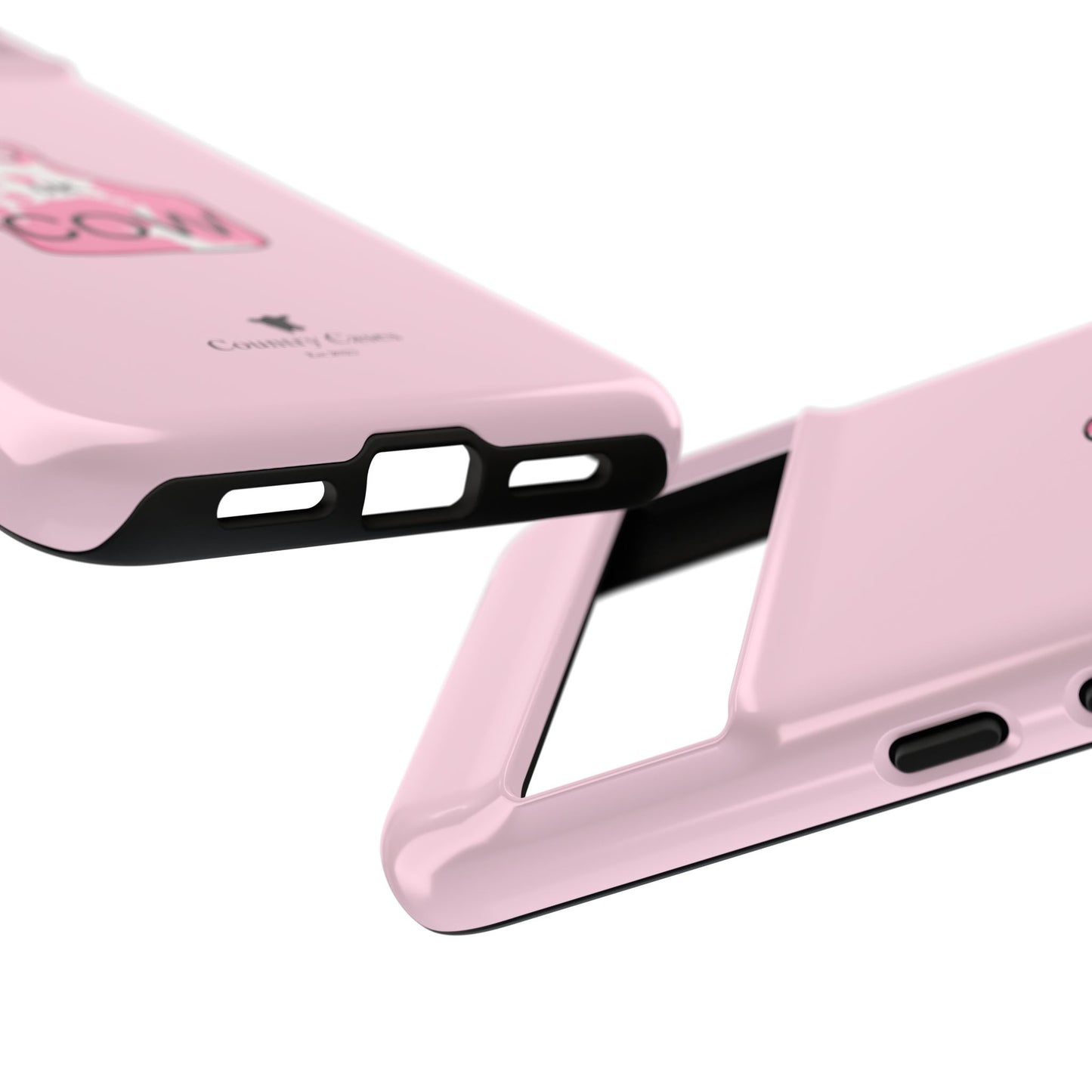 Android pink ear tag case