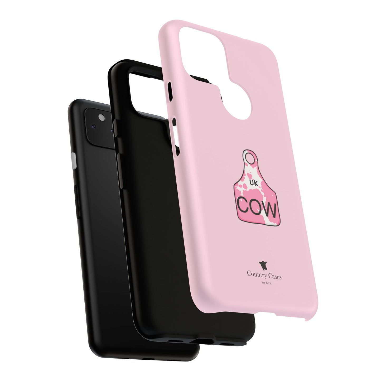 Android pink ear tag case