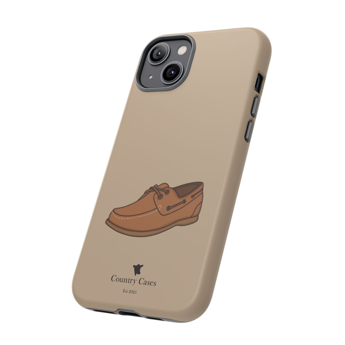 Classic boat shoe phone case