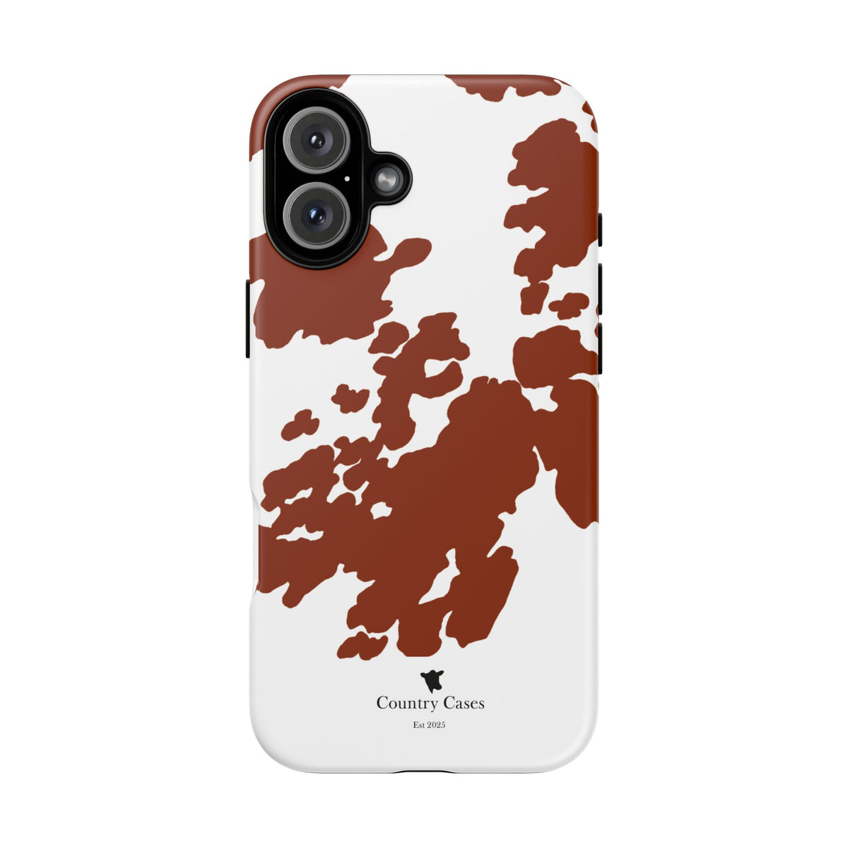 Red Cow Print Case